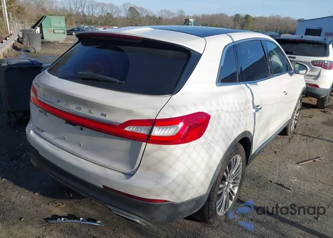 2016 Lincoln Mkx Reserve z USA, uszkodzony, nr VIN 2LMTJ6LR6GBL49891